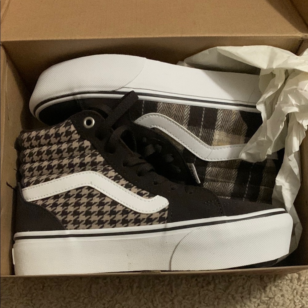 New Vans high top platform shoes